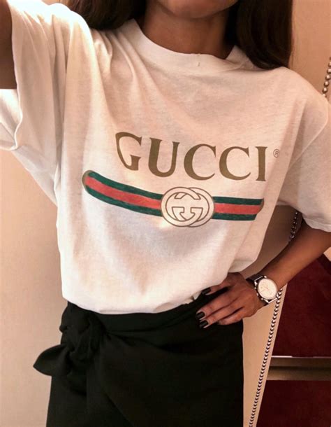 gucci women's shirt free shipping|gucci femme t shirt.